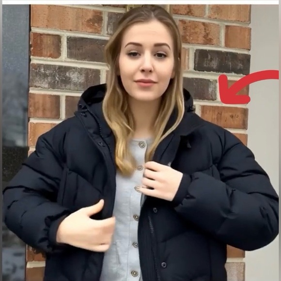 L.L. Bean Other - L.L. Bean Kids Black Down Jacket hooded size S